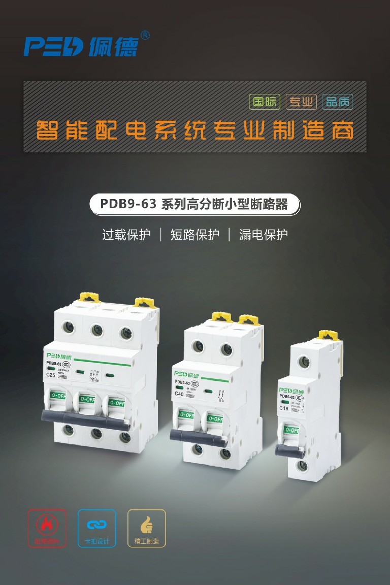 PDB9-63系列高分断小型断路器